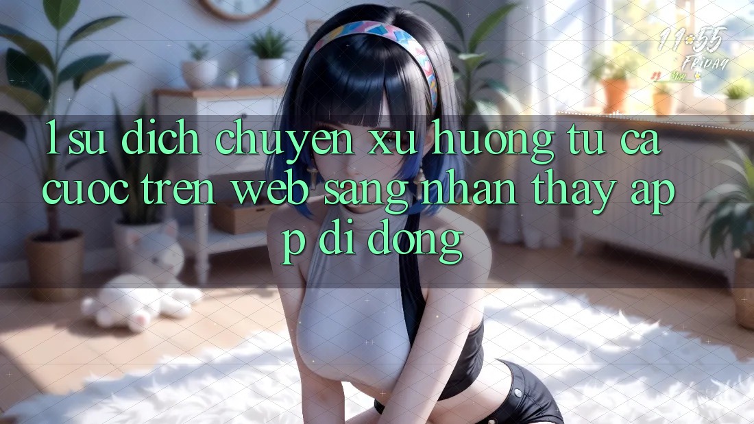 1. Sự dịch chuyển xu hướng: Từ cá cược trên Web sang nhận thấy App di động
