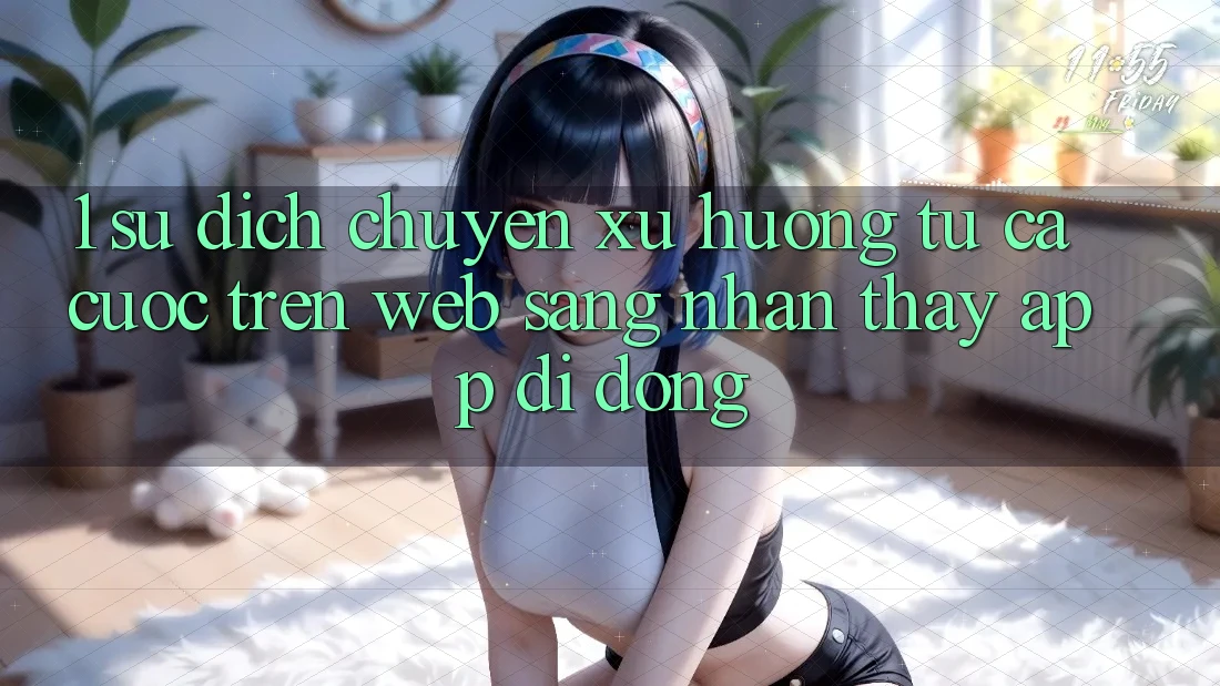 1. Sự dịch chuyển xu hướng: Từ cá cược trên Web sang nhận thấy App di động 1. Sự dịch chuyển xu hướng: Từ cá cược trên Web sang nhận thấy App di động