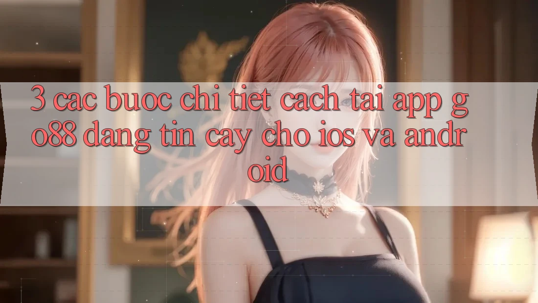 3. Các bước chi tiết cách tải App Go88 đáng tin cậy cho iOS và Android
