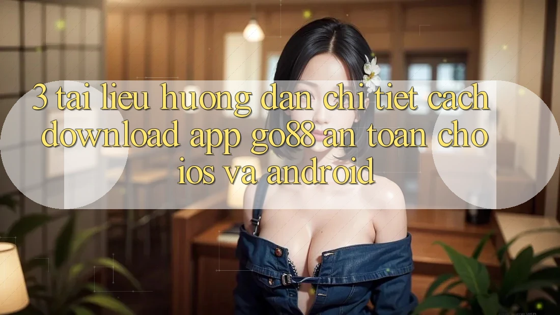 3. Tài liệu hướng dẫn chi tiết cách download App Go88 an toàn cho iOS và Android