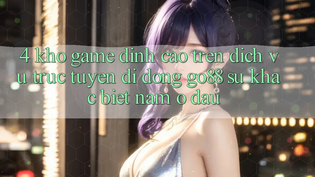 4. Kho game đỉnh cao trên Dịch vụ trực tuyến di động Go88: Sự khác biệt nằm ở đâu?