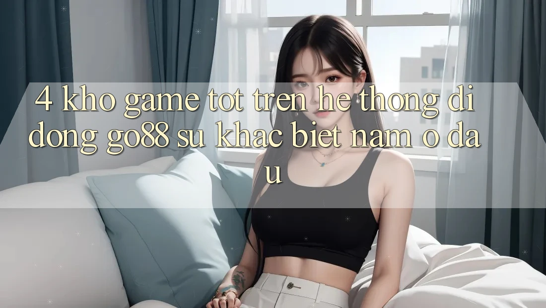4. Kho game tốt trên Hệ thống di động Go88: Sự khác biệt nằm ở đâu? 4. Kho game tốt trên Hệ thống di động Go88: Sự khác biệt nằm ở đâu?