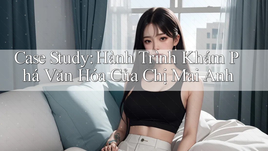 Case Study: Hành Trình Khám Phá Văn Hóa Của Chị Mai Anh Case Study: Hành Trình Khám Phá Văn Hóa Của Chị Mai Anh