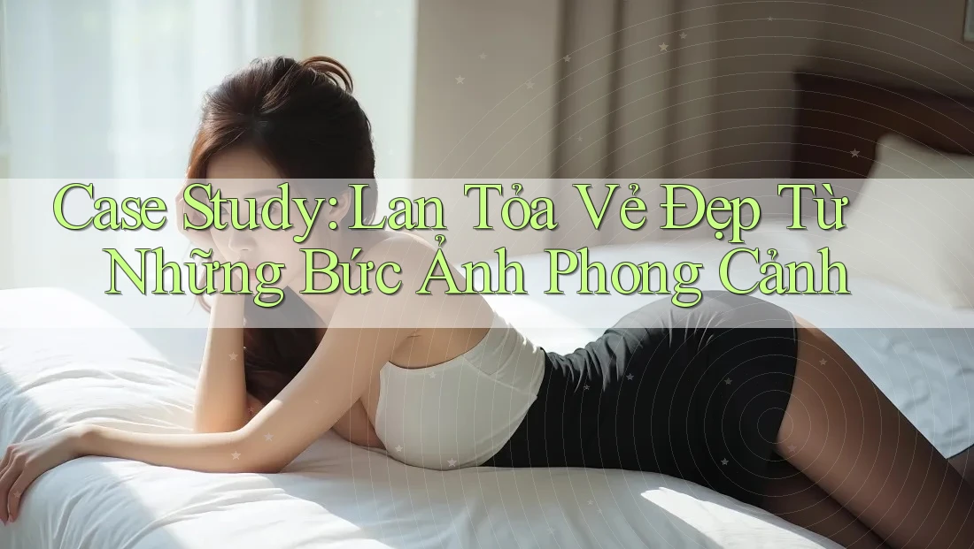 Case Study: Lan Tỏa Vẻ Đẹp Từ Những Bức Ảnh Phong Cảnh