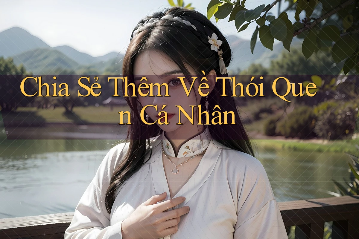 Chia Sẻ Thêm Về Thói Quen Cá Nhân Chia Sẻ Thêm Về Thói Quen Cá Nhân