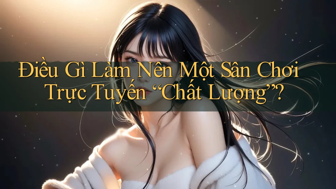 Điều Gì Làm Nên Một Sân Chơi Trực Tuyến Chất Lượng? Điều Gì Làm Nên Một Sân Chơi Trực Tuyến Chất Lượng?