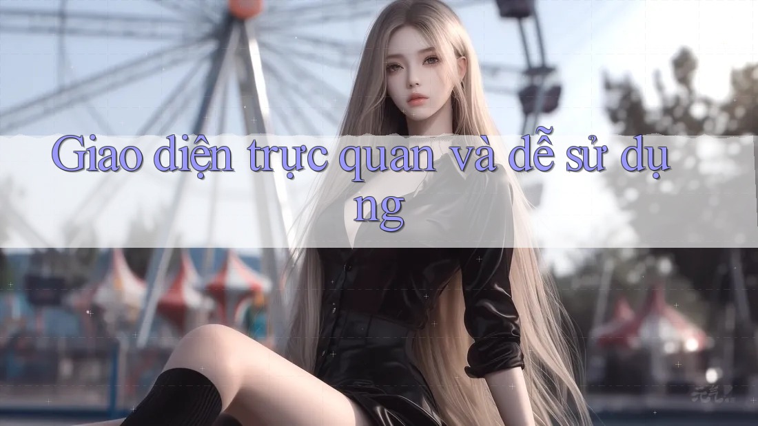 Giao diện trực quan và dễ sử dụng Giao diện trực quan và dễ sử dụng