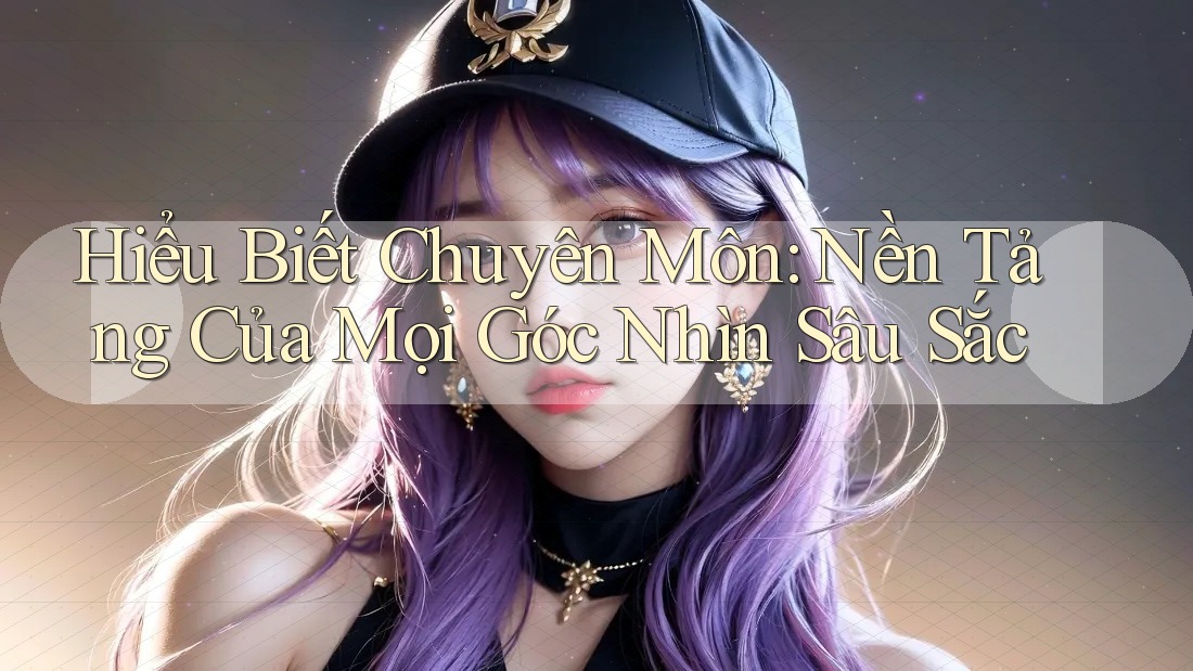 Hiểu Biết Chuyên Môn: Nền Tảng Của Mọi Góc Nhìn Sâu Sắc