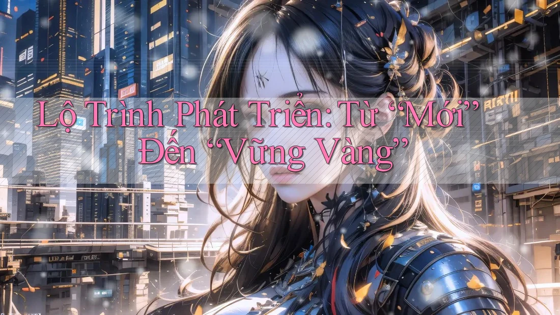 Lộ Trình Phát Triển: Từ “Mới” Đến “Vững Vàng” Lộ Trình Phát Triển: Từ “Mới” Đến “Vững Vàng”