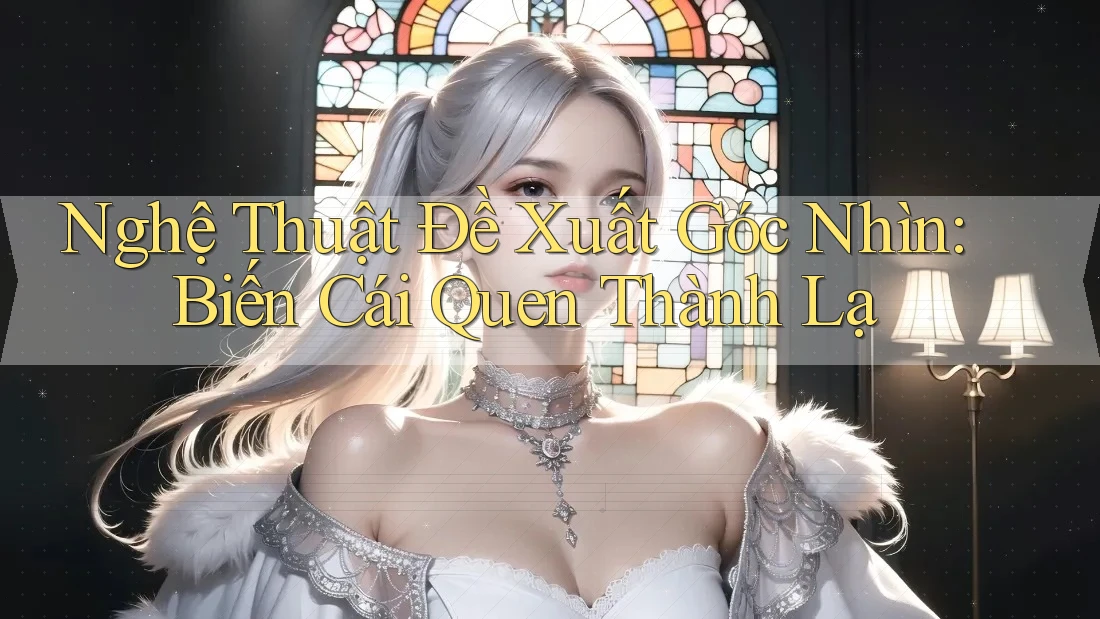 Nghệ Thuật Đề Xuất Góc Nhìn: Biến Cái Quen Thành Lạ Nghệ Thuật Đề Xuất Góc Nhìn: Biến Cái Quen Thành Lạ