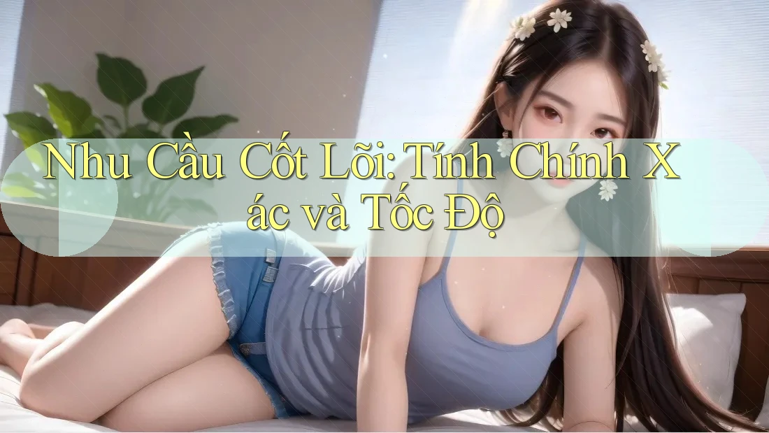 Nhu Cầu Cốt Lõi: Tính Chính Xác và Tốc Độ