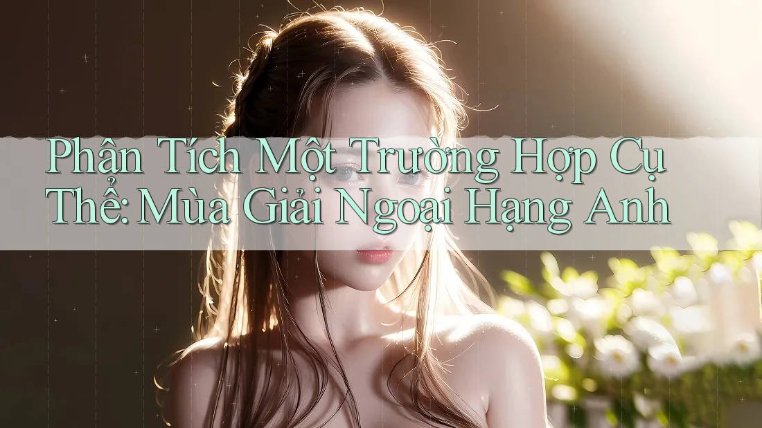 Phân Tích Một Trường Hợp Cụ Thể: Mùa Giải Ngoại Hạng Anh