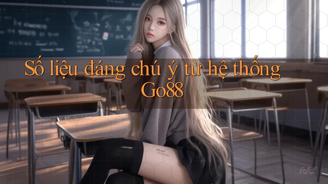 Số liệu đáng chú ý từ hệ thống Go88