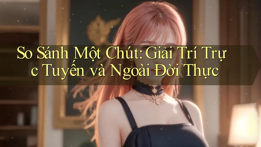 So Sánh Một Chút: Giải Trí Trực Tuyến và Ngoài Đời Thực