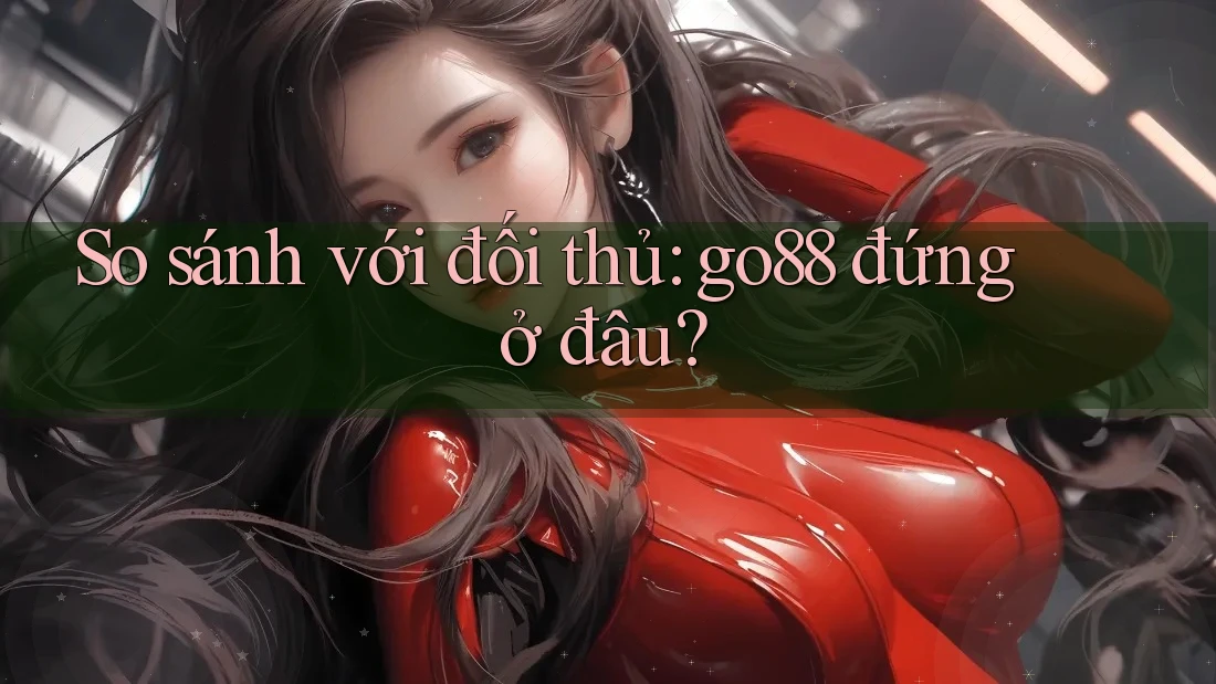 So sánh với đối thủ: go88 đứng ở đâu? So sánh với đối thủ: go88 đứng ở đâu?