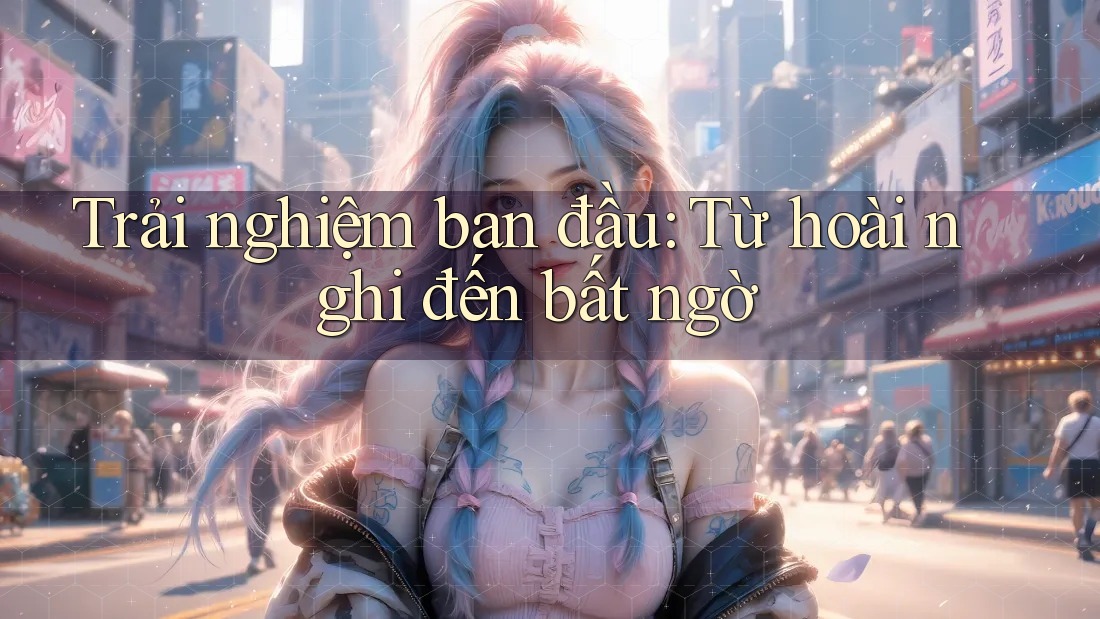 Trải nghiệm ban đầu: từ hoài nghi đến bất ngờ